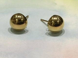 18金　イエローゴールド　ピアス　をお買取しました。