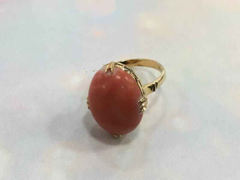 K18 色石リング💍