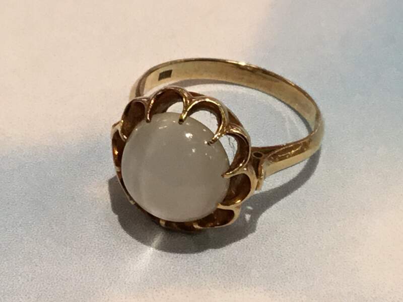 K18 色石リング💍