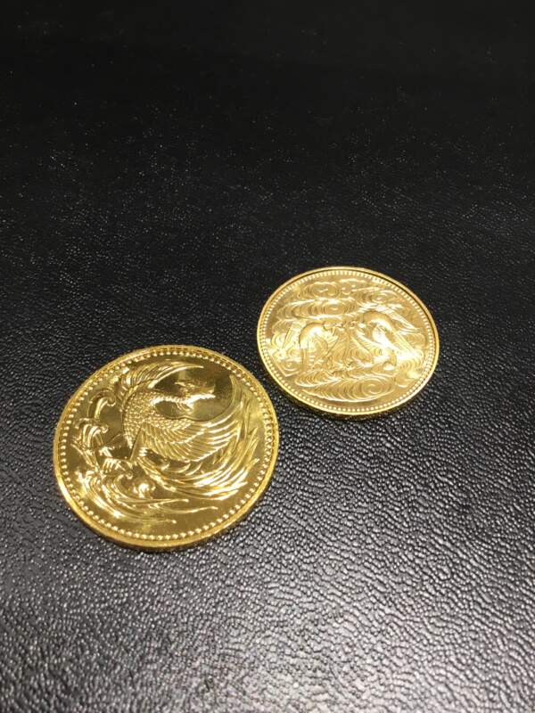 24金 金貨 買取りました。