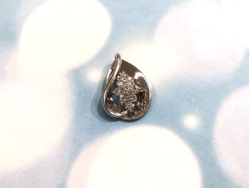 💎プラチナ900 ダイヤモンド ペンダント 買取りしました💎