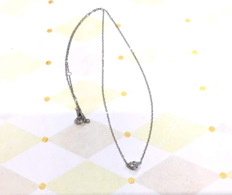 ✨10金  ホワイトゴールド ネックレス をお買取りしました✨