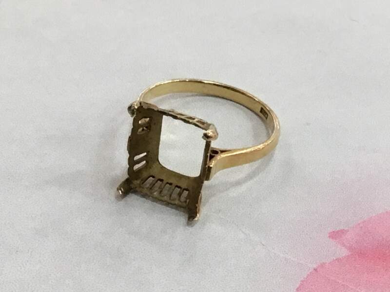 K18 石無しリング💍