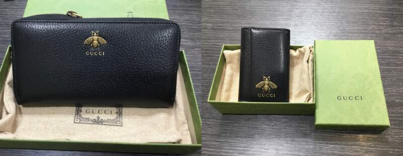 GUCCI 長財布とキーケースお買取しました