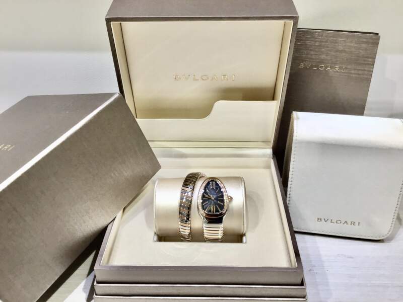 BVLGARI ブルガリ セルペンティ 時計 お買取致しました。