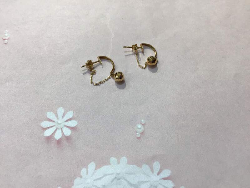 18金 ピアス お買い取り 致しました。