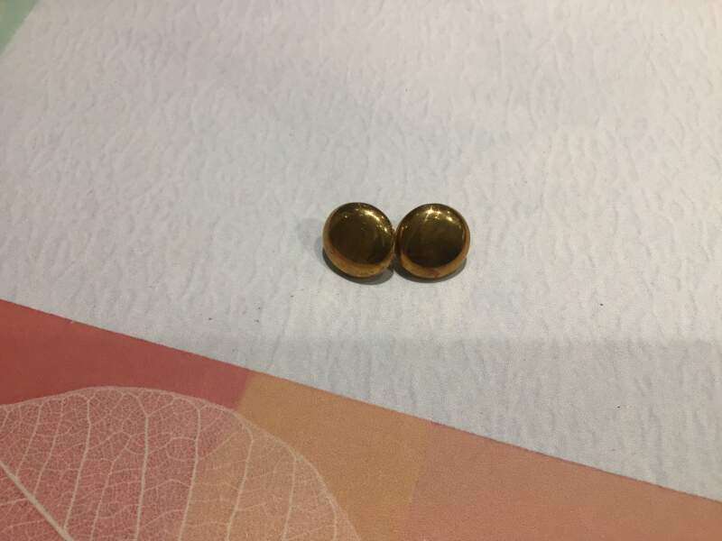 18金 ピアス をお買取しました。