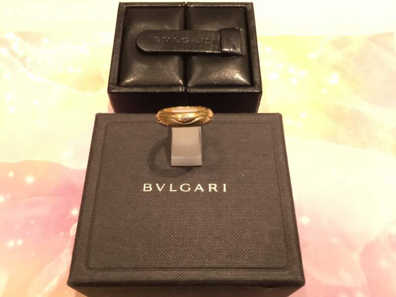 18金 BVLGARI リング をお買取りしました