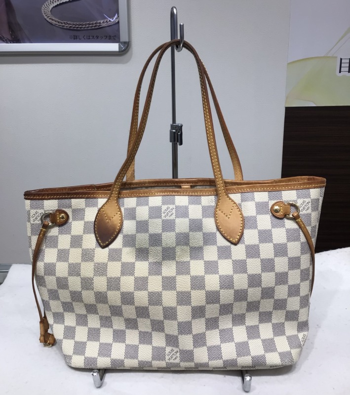 LV ダミエ アズール ネヴァーフル バッグ お買取り致しました✨