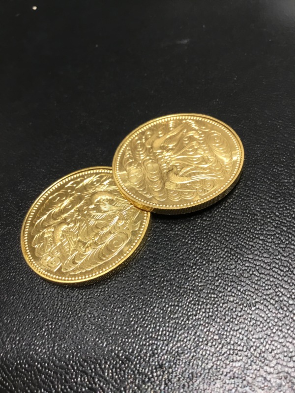 24金 金貨 買取りました。