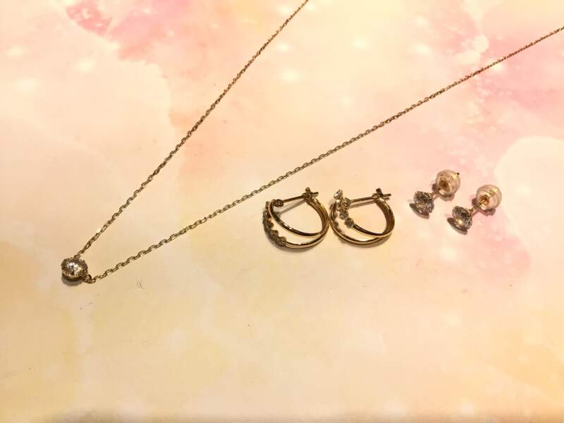 ✨18金　ピアス　10金　ネックレス　をお買取りしました✨