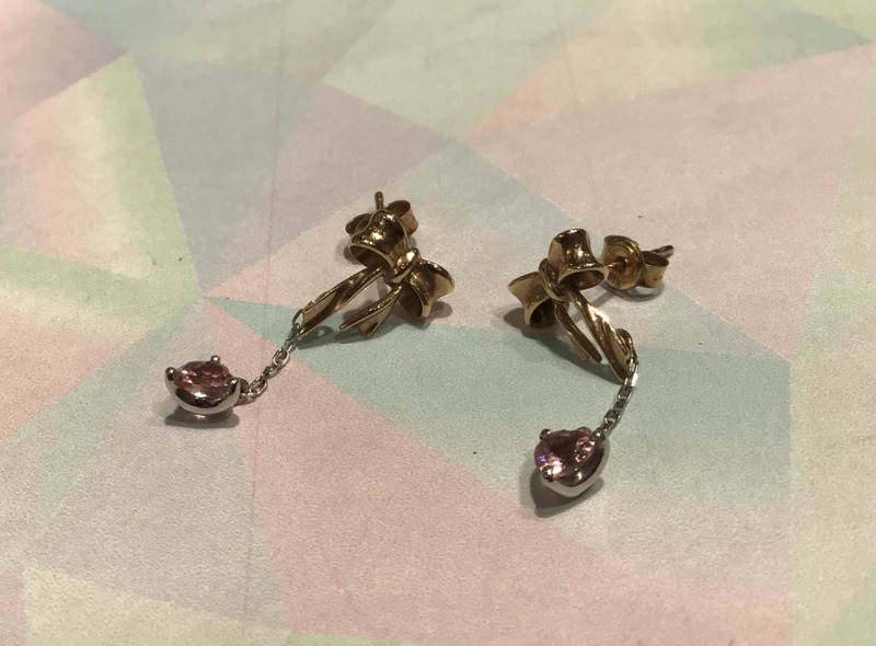 ✨色石　18金　ピアス　をお買取りしました✨