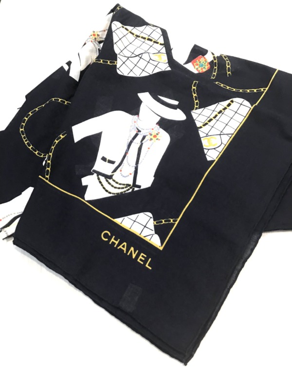 CHANEL シャネル スカーフ お買取り致しました。